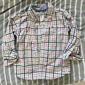 Carter’s Button Down Long-Sleeved Shirt 2T